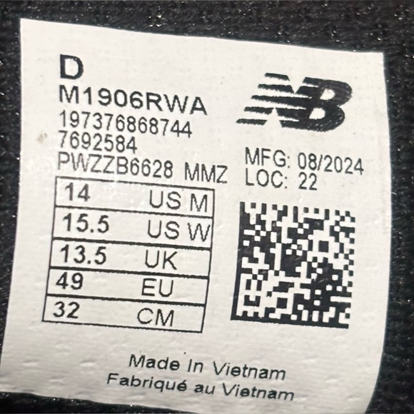 New Balance 🔥 1906 Cordura Black Camo Green Men’s Running Shoes M1906RWA - Picture 16 of 16